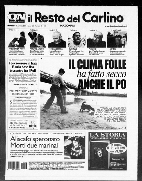 Il Resto del Carlino : giornale dell'Emilia